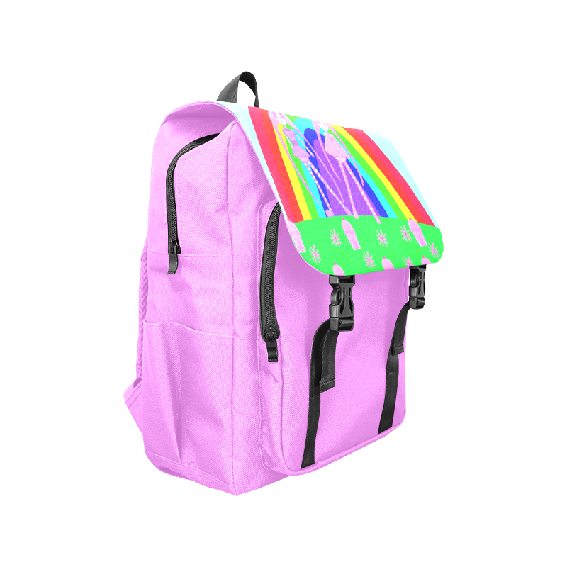 lollidollypoprainbowlandbackpack Casual Shoulders Backpack (Model 1623)