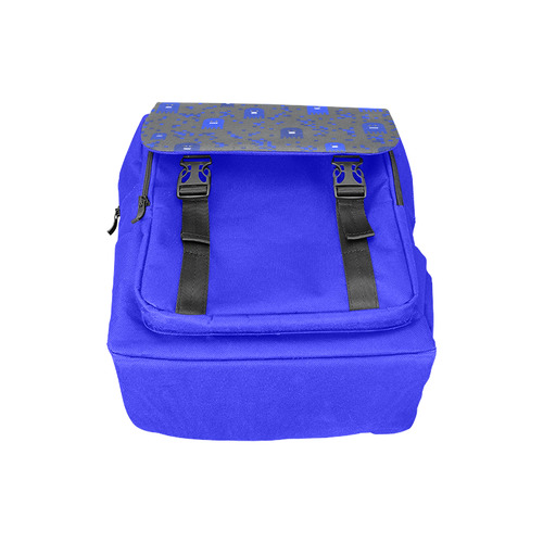 Blue Video Game Casual Shoulders Backpack (Model 1623)