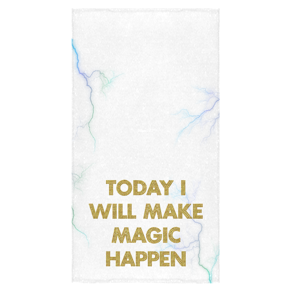 today I will make magic Bath Towel 30"x56"