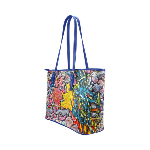Autumn HDR Leather Tote Bag/Small (Model 1651)