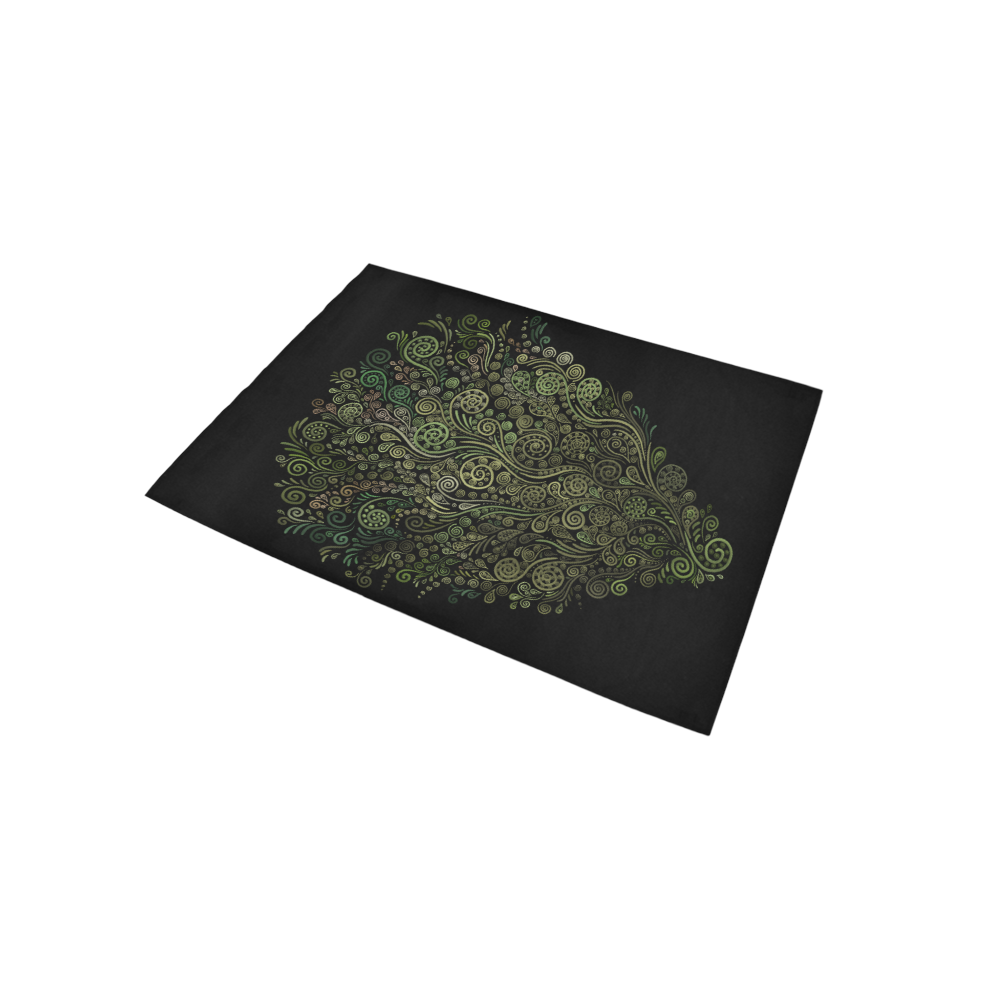 3D Ornaments -Fantasy Tree Area Rug 5'x3'3''