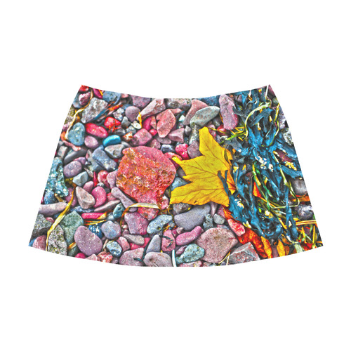 Autumn HDR Mnemosyne Women's Crepe Skirt (Model D16)