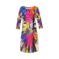 Art of Colors by ArtDream Round Collar Dress (D22)