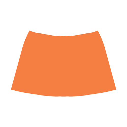 New! Skirt in "happy color" : Designers arrival for 2016. Orange long women Skirt Edition. Mnemosyne Women's Crepe Skirt (Model D16)