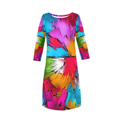 Mirror Bang by Nico Bielow Round Collar Dress (D22)