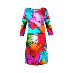 Mirror Bang by Nico Bielow Round Collar Dress (D22)