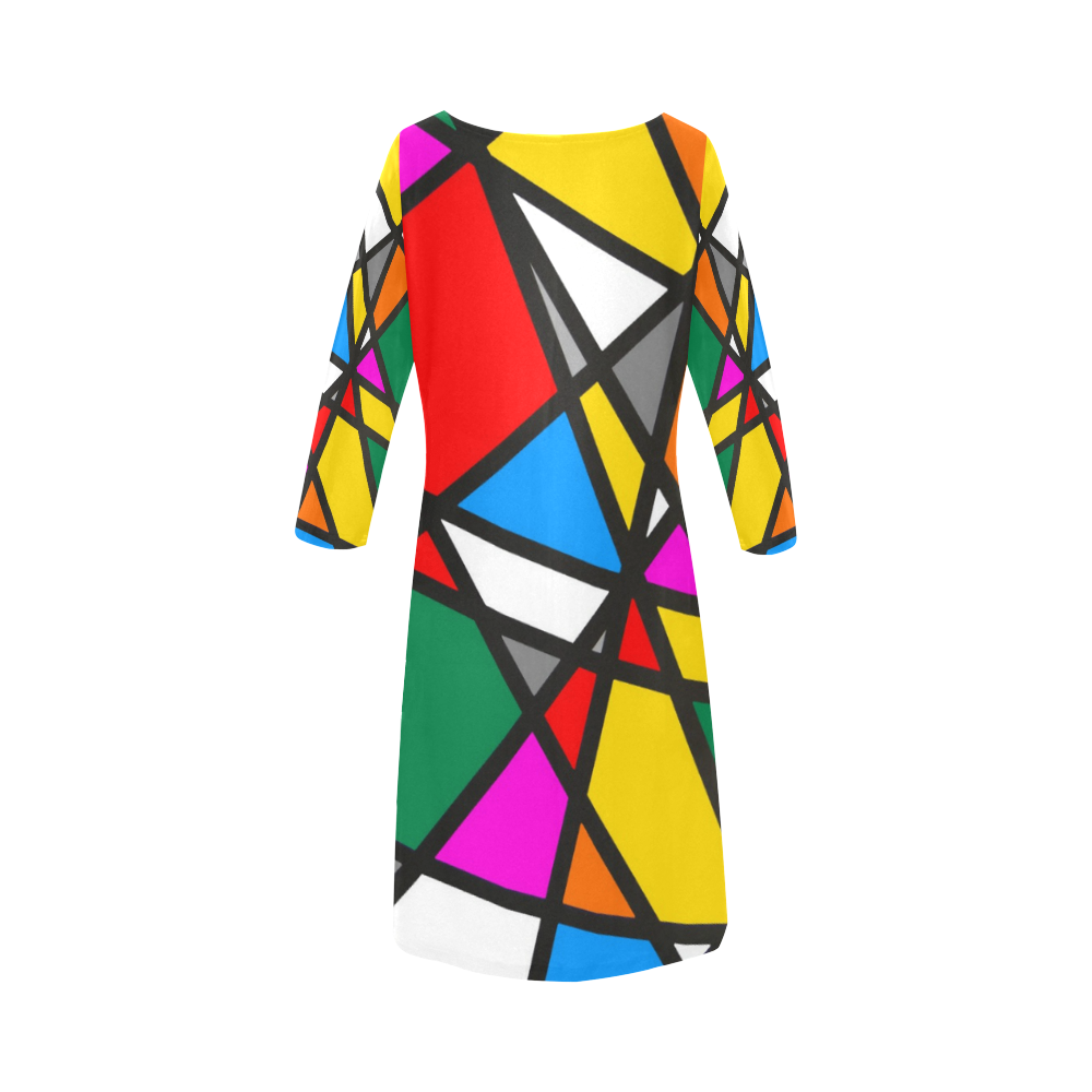 Pattern by Nico Bielow Round Collar Dress (D22)