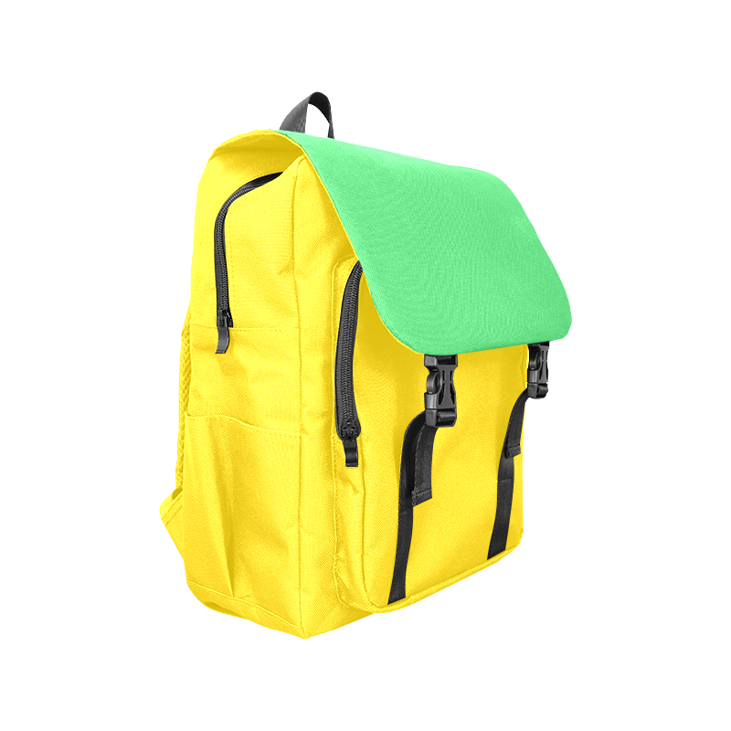 New! Designers school bag edition in Fresh tones. Yellow and Green "Citrus" edition. New a Casual Shoulders Backpack (Model 1623)