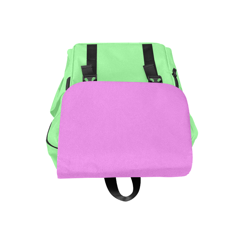 New! Rainbow collection in pink and green. New designers Bag edition for School Kids. Unique style.  Casual Shoulders Backpack (Model 1623)