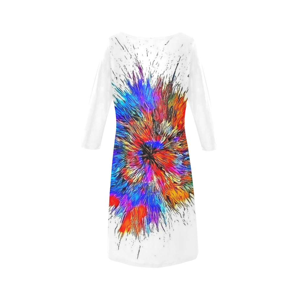 Bang Explosion by Nico Bielow Round Collar Dress (D22)