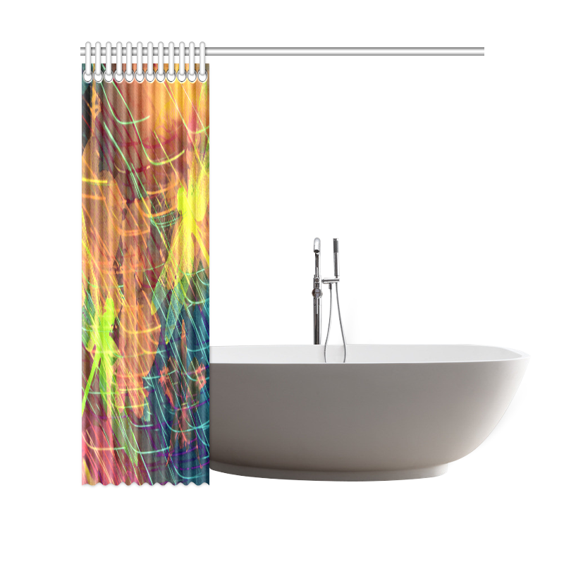 Dragonfly Shower Curtain 69"x70"