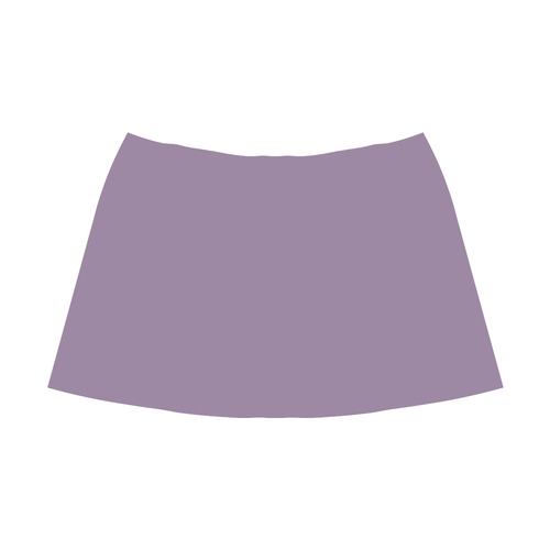 Orchid Mist Mnemosyne Women's Crepe Skirt (Model D16)