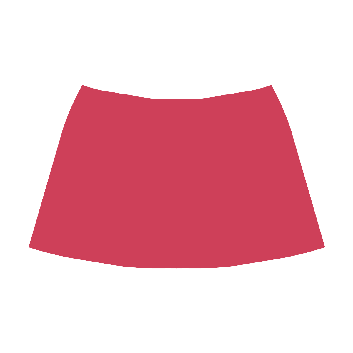 Lollipop Mnemosyne Women's Crepe Skirt (Model D16)