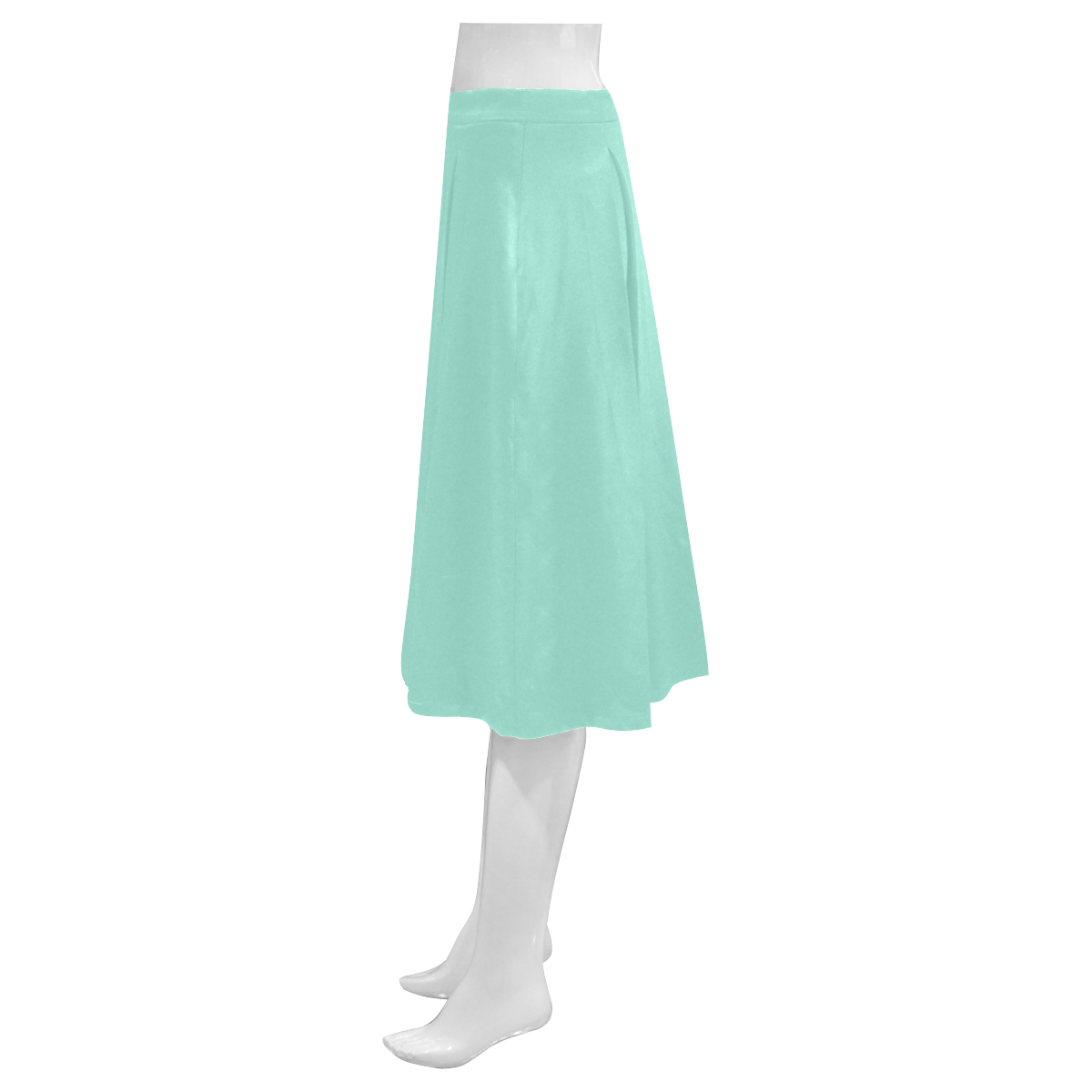 Beach Glass Mnemosyne Women's Crepe Skirt (Model D16)