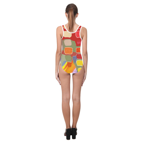 color1 Vest One Piece Swimsuit (Model S04)