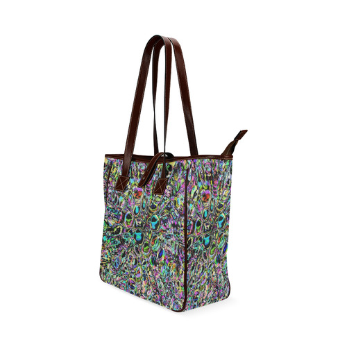 Psychedelic Explosion Classic Tote Bag (Model 1644)