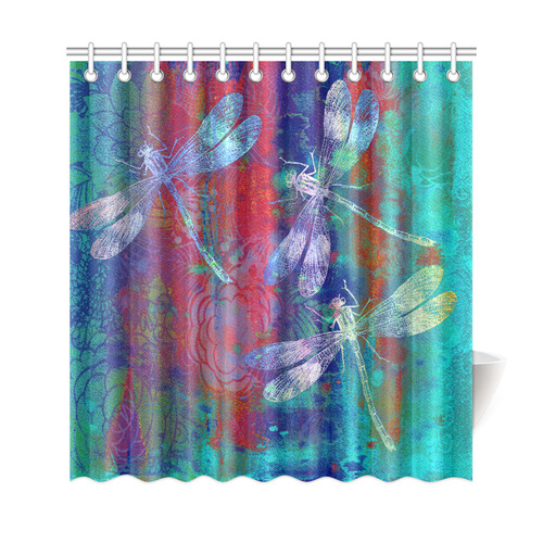 A Dragonflies QP A Shower Curtain 69"x72"