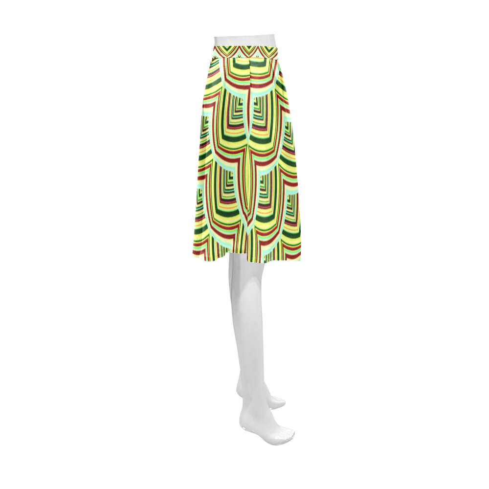 sweet pattern 19D Athena Women's Short Skirt (Model D15)