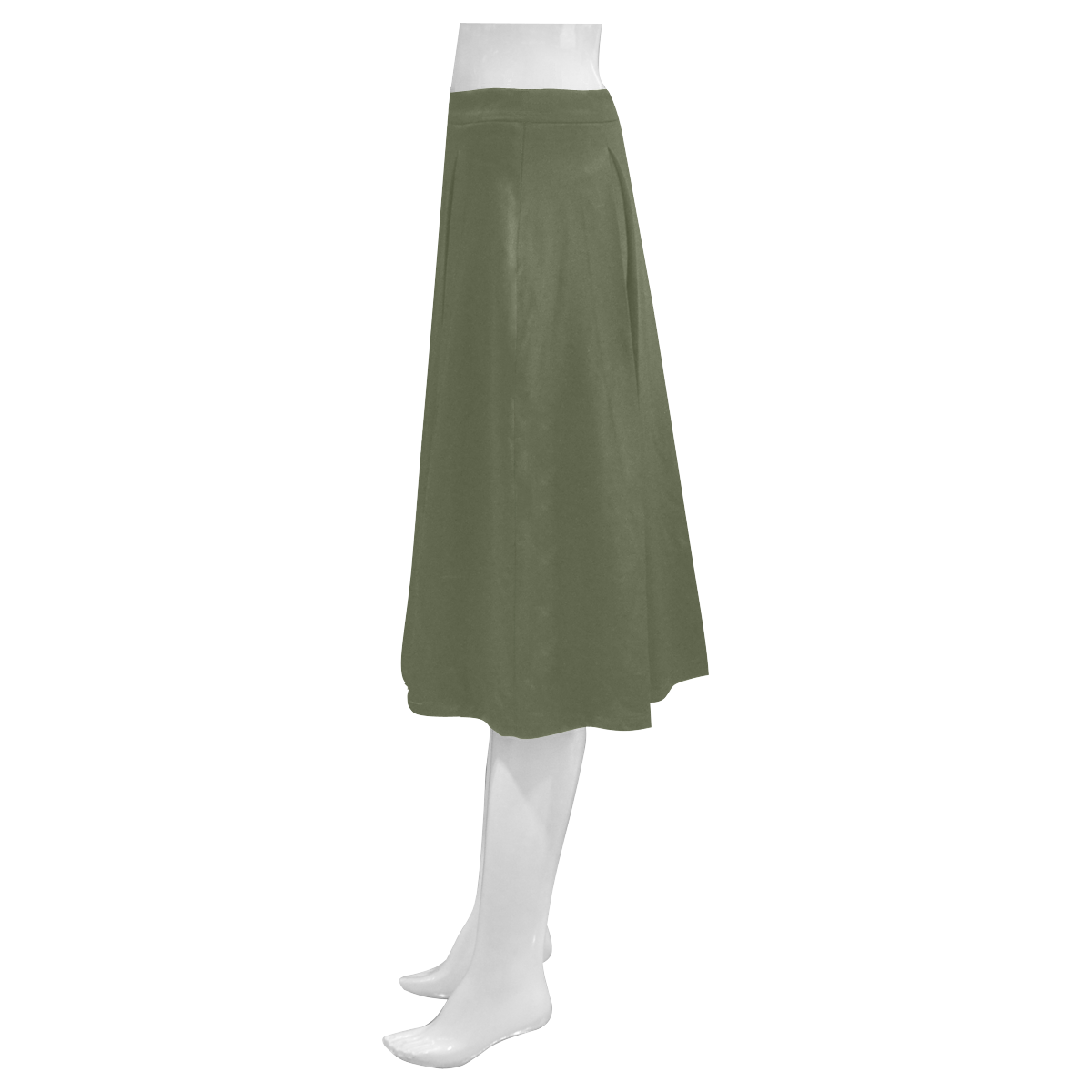 Cypress Mnemosyne Women's Crepe Skirt (Model D16)