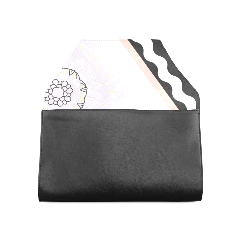 Luxury designers "mandala and zebra" edition. Contemporary look. Edition 2016 by guothova! Clutch Bag (Model 1630)