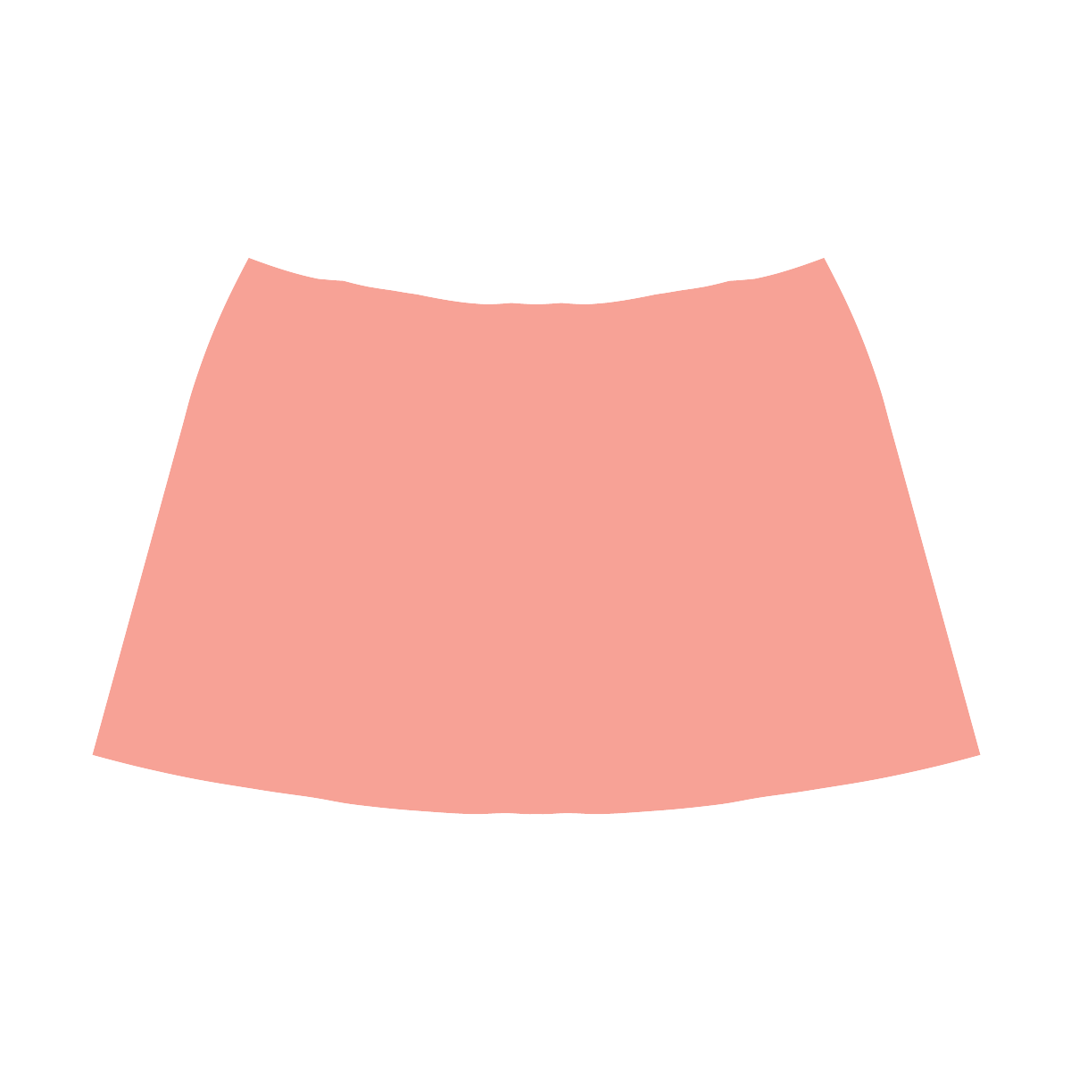 Desert Flower Mnemosyne Women's Crepe Skirt (Model D16)