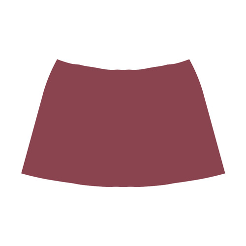 Biking Red Mnemosyne Women's Crepe Skirt (Model D16)