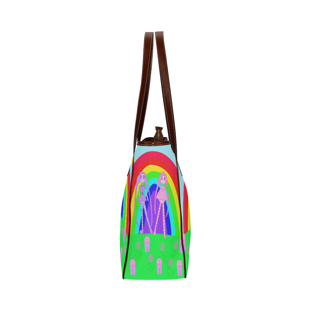 lollidollypoprainbowlandbag Classic Tote Bag (Model 1644)