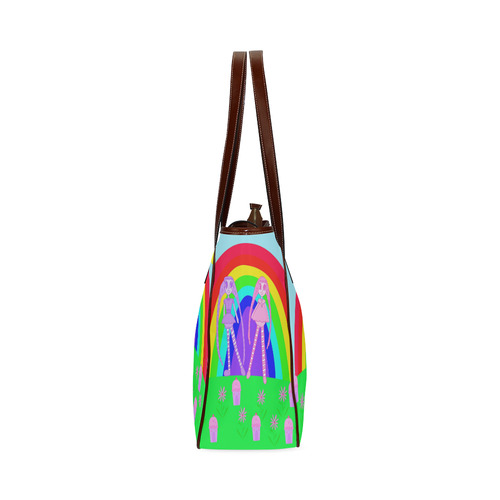 lollidollypoprainbowlandbag Classic Tote Bag (Model 1644)