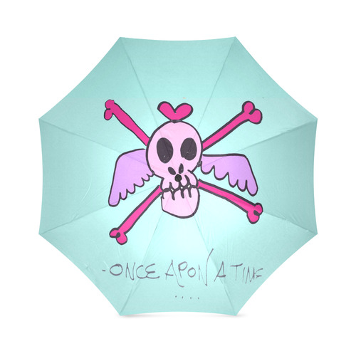 flying scull onceaponatime-umbrella Foldable Umbrella (Model U01)