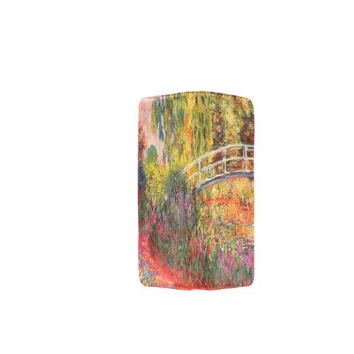 Claude Monet Japanese Bridge Floral Fine Art Women's Clutch Wallet (Model 1637)