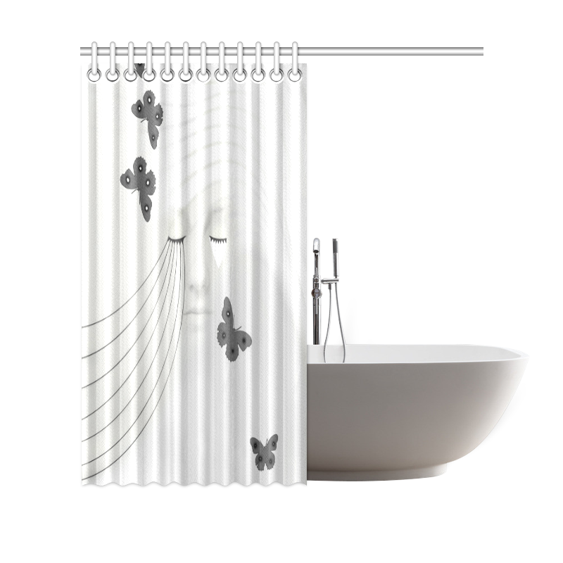 A Beautiful Sorrow Shower Curtain 69"x70"
