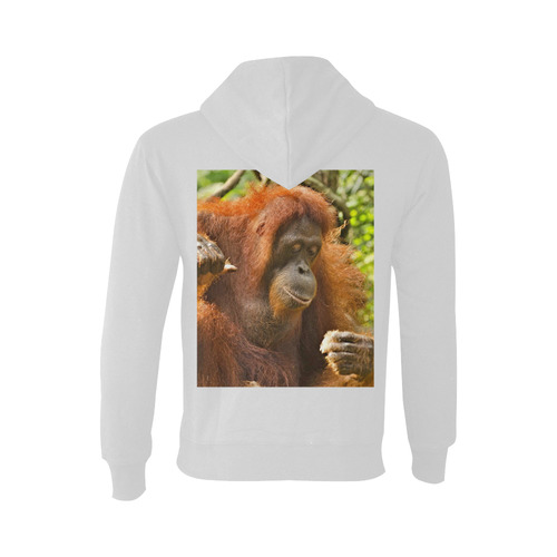 animal art studio 18516 Orang Oceanus Hoodie Sweatshirt (NEW) (Model H03)