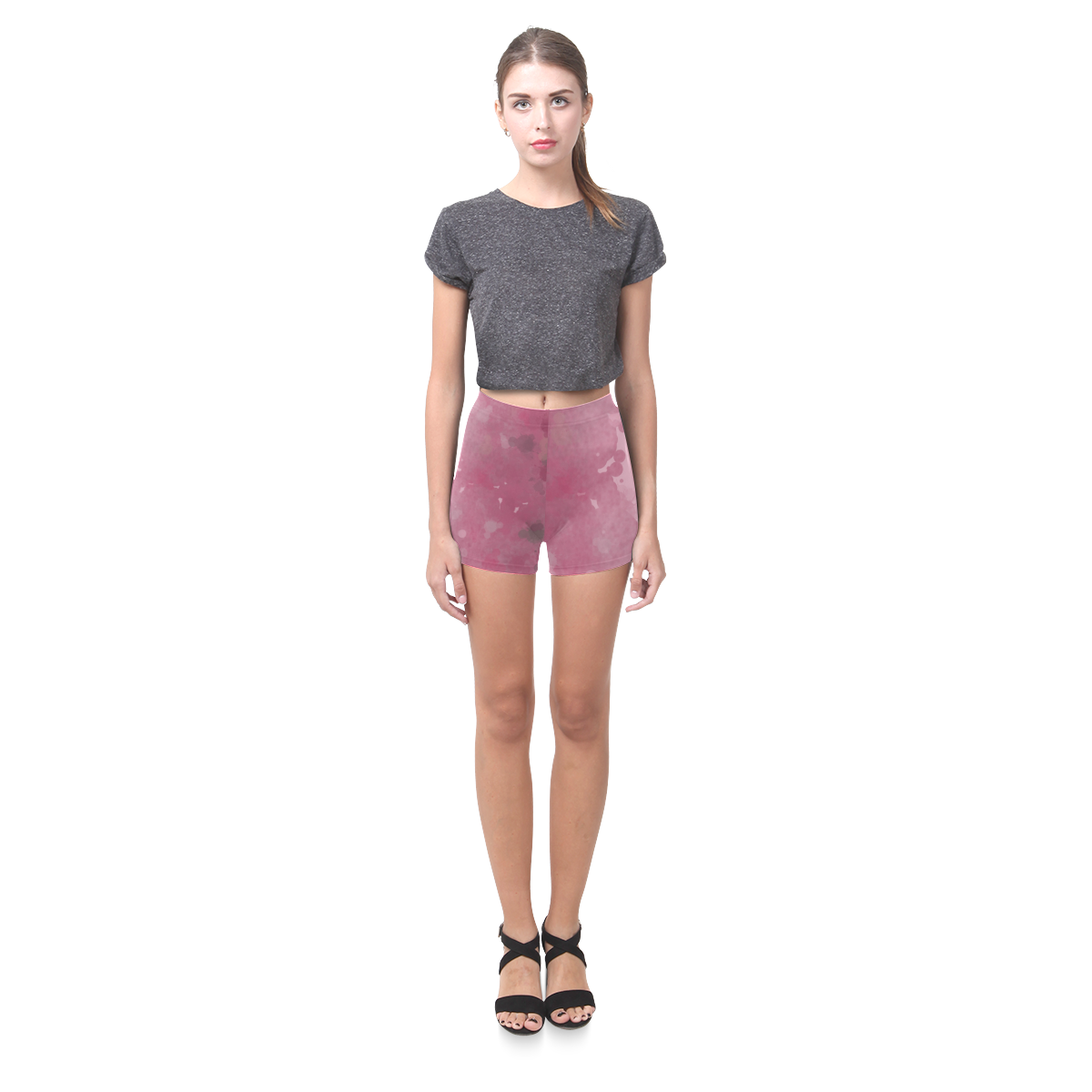 LILAC SURPISE Briseis Skinny Shorts (Model L04)