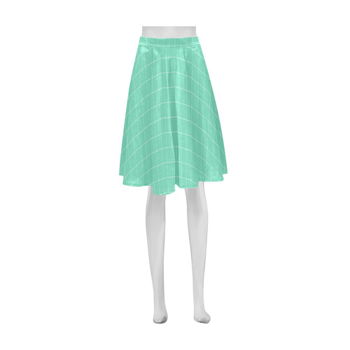 squares 5 Athena Women's Short Skirt (Model D15)