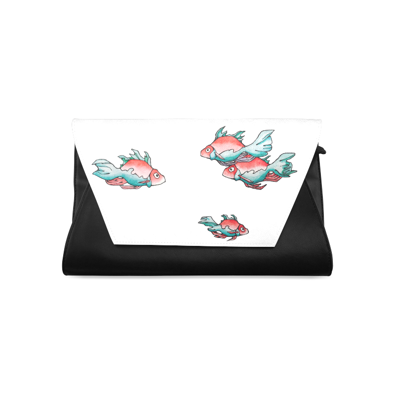 only fish Clutch Bag (Model 1630)