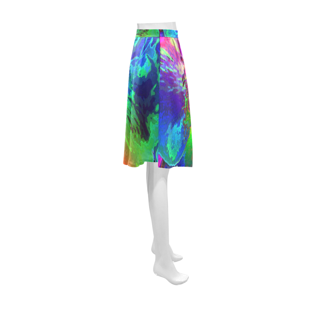 Floral ArtStudio 281016 A Athena Women's Short Skirt (Model D15)