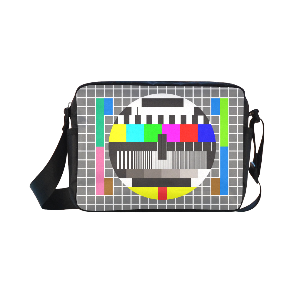 test tv screen Classic Cross-body Nylon Bags (Model 1632)