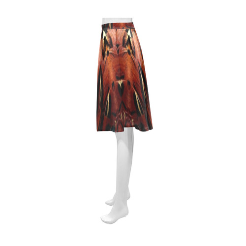 Flaming Feather Kaleidoscope Athena Women's Short Skirt (Model D15)