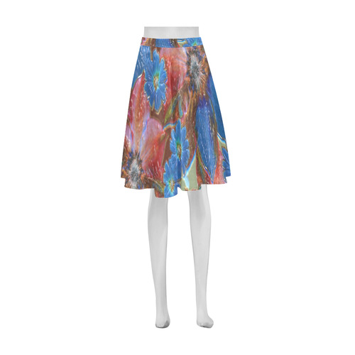 Floral ArtStudio 261016 B Athena Women's Short Skirt (Model D15)