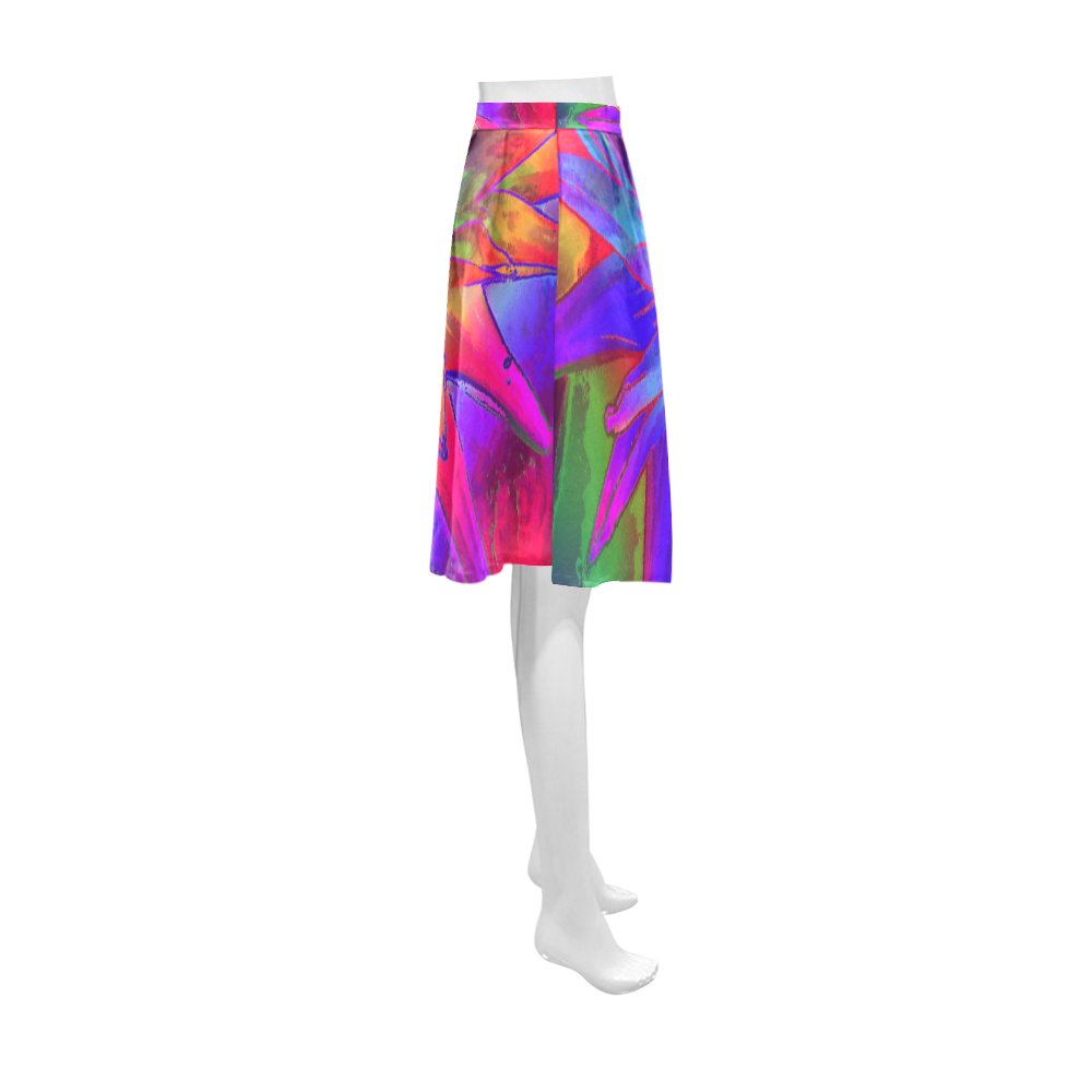 Floral ArtStudio 271016 B Athena Women's Short Skirt (Model D15)