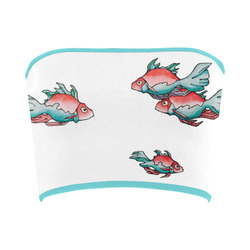 only fish Bandeau Top