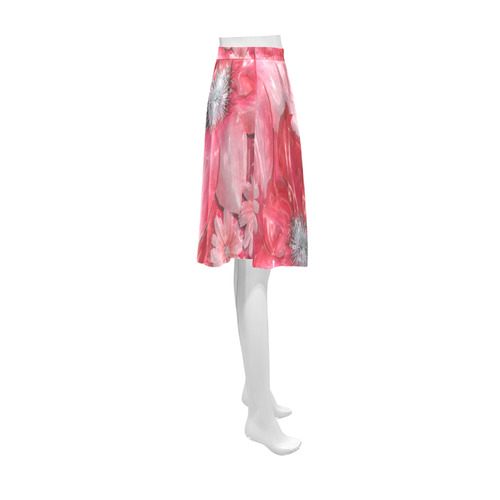 Floral ArtStudio 261016 C Athena Women's Short Skirt (Model D15)