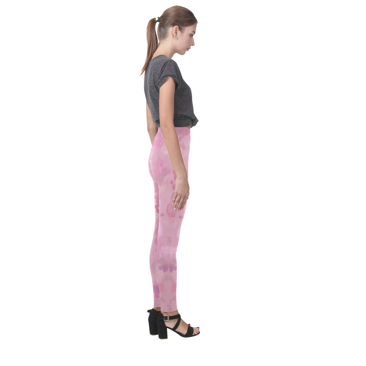 LILAC SURPISE Cassandra Women's Leggings (Model L01)