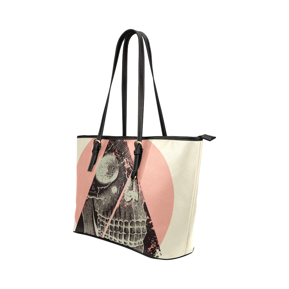skullex Leather Tote Bag/Small (Model 1651)