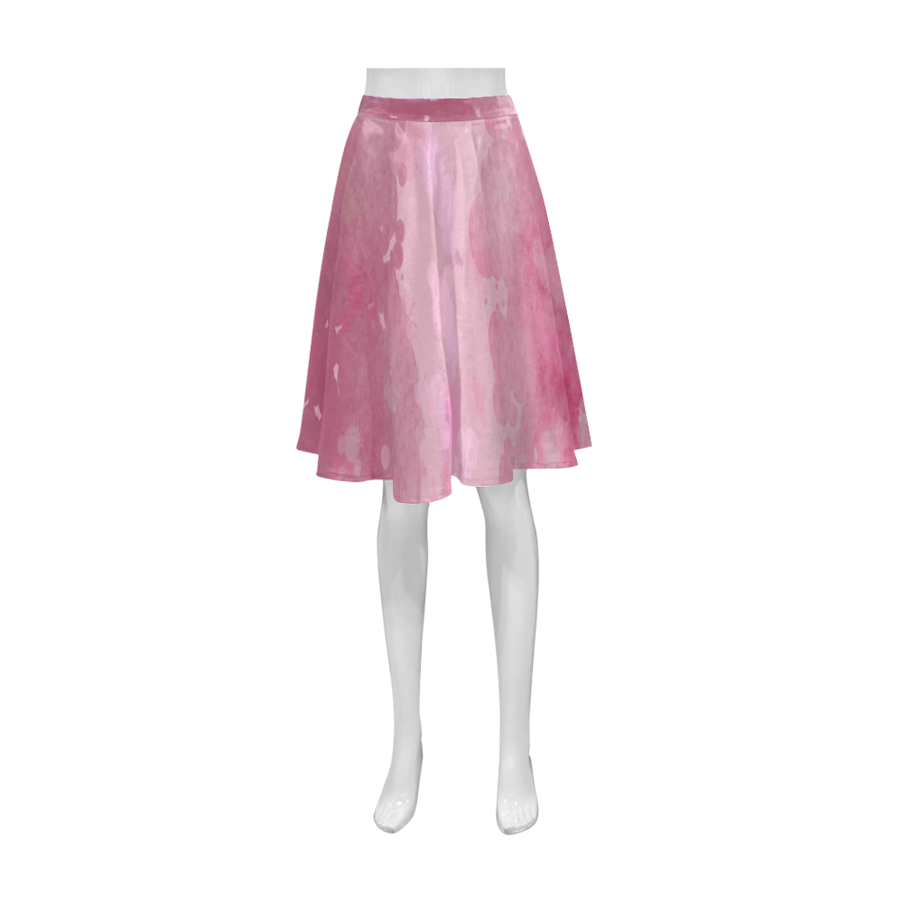 LILAC SURPISE Athena Women's Short Skirt (Model D15)