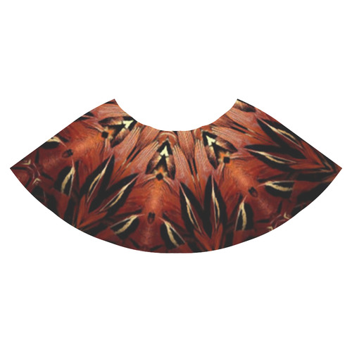 Flaming Feather Kaleidoscope Athena Women's Short Skirt (Model D15)
