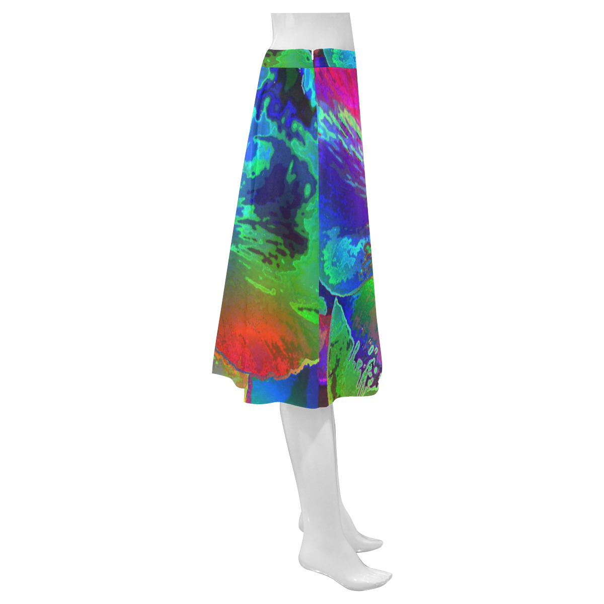 Floral ArtStudio 281016 A Mnemosyne Women's Crepe Skirt (Model D16)
