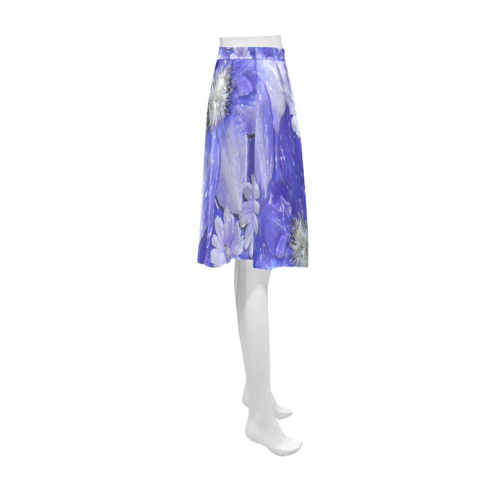Floral ArtStudio 261016 A Athena Women's Short Skirt (Model D15)