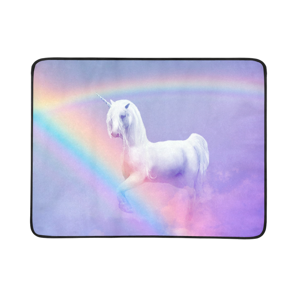 Unicorn and Rainbow Beach Mat 78"x 60"