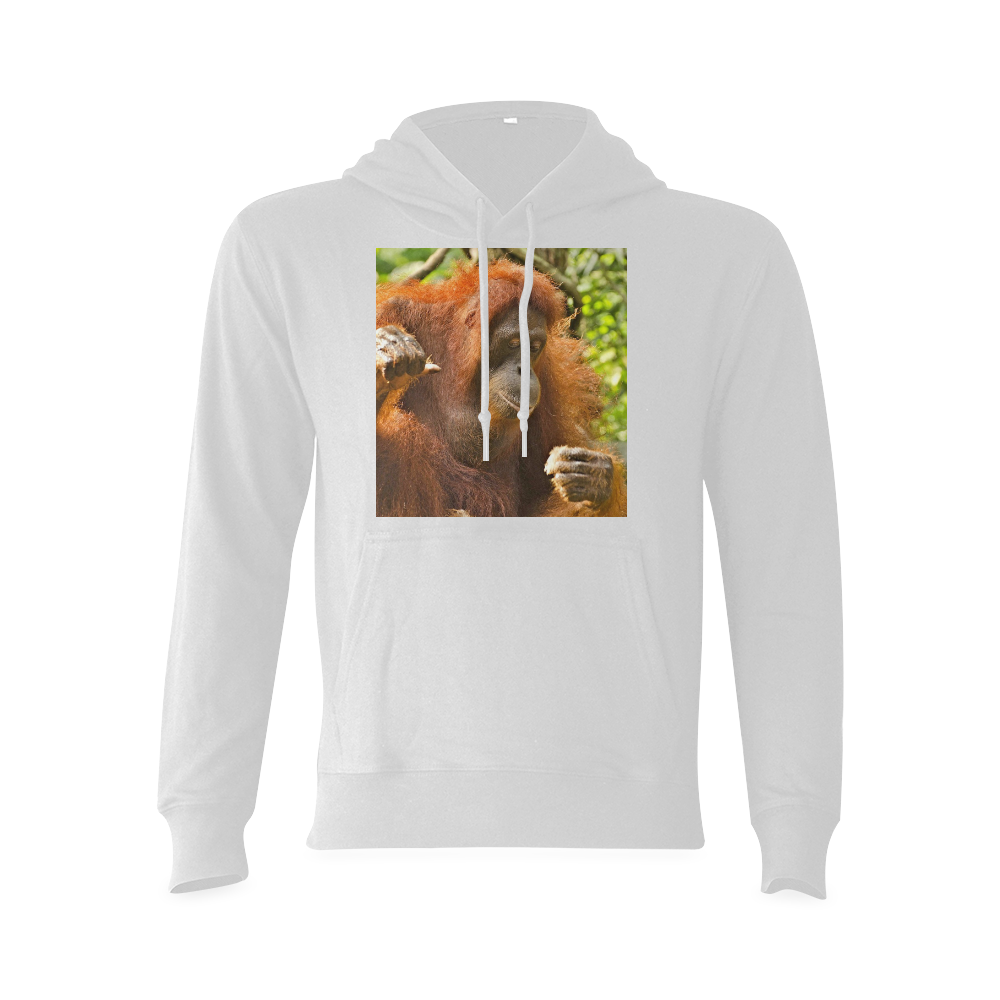 animal art studio 18516 Orang Oceanus Hoodie Sweatshirt (NEW) (Model H03)